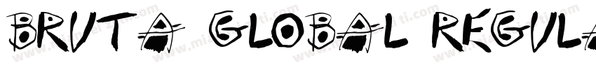 Bruta Global Regula字体转换